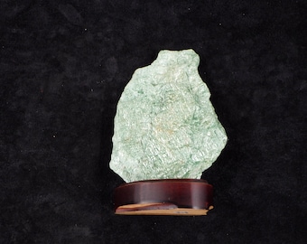 1 Mounted Specimen of Green Fuchsite!