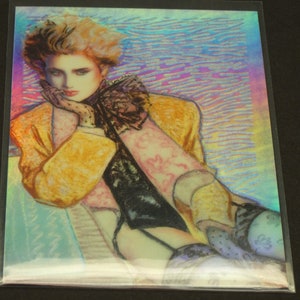 Olivia De Berardinis - Series 3 Ladies, Leather & Lace - Vintage 1994 - Single All Holochrome Chase Cards - Near Mint!