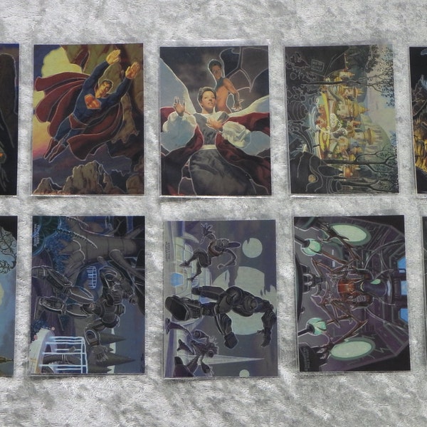 Supreme Collector - Comic Images - Vintage 1996 - The Hildebrandt Brothers H1 - H10 - All Magnachrome Foil Cards!