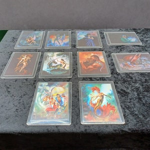 Julie Bell - 1994 TekChrome Chase Cards - Vintage Insert Set of 10 - Near Mint!