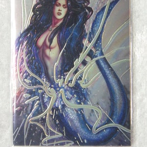 Olivia De Berardinis - Series 4 Best of Olivia - Vintage 1994 - Chromium Promo Card - Near Mint!