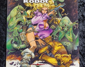 Alfonso Azpiri - Lorna e seu Robô - Livro de Brochura 2000 - Como Novo / Como Novo!