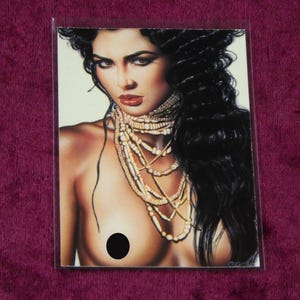 Olivia De Berardinis - Series 3 Ladies, Leather & Lace - Vintage 1993 - Medallion Card - Near Mint!