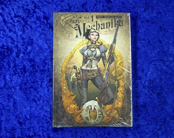 Joe Benitez - Lady Mechanika Vol. 1 O Mistério do Cadáver Mecânico - Livro de Capa Dura Grande - Image Comics - Escolha sua Condição?