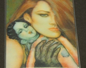 Olivia De Berardinis - Series 7 Clearly Olivia - Vintage 1997 Clearchrome Promotional Card - Near Mint!