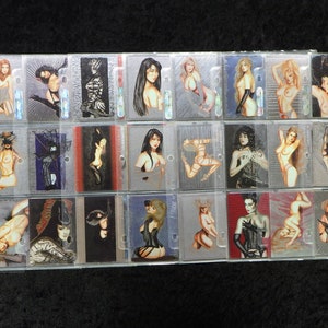 Olivia De Berardinis - Series 5 Studies in Sensuality - Vintage 1995 - 90 Card All Chromium Base Set!