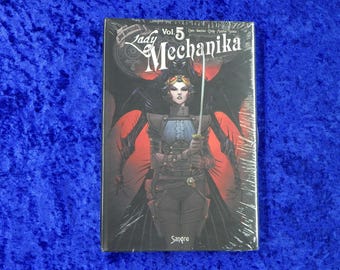 Joe Benitez - Lady Mechanika Vol. 5 Sangre - Livro de capa dura grande - Benitez Productions - Escolha sua condição?