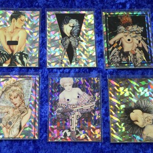 Olivia De Berardinis - Series 1 - Vintage 1992 - 6 Card All Prism Chase Set. The Very 1st Olivia Chase Set - Near Mint!