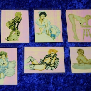 Olivia De Berardinis - Series 4 Best of Olivia - Vintage 1994 - 6 Card All Omnichrome Chase Set - Near Mint!