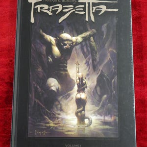 Frank Frazetta - The Fantastic Worlds Of Frank Frazetta Volume 1 - HardBack - Brand New Sealed!