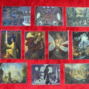 Supreme Collector - Obrazy komiksowe - Vintage 1996 - Bracia Hildebrandt H1 - H10 - Wszystkie karty foliowe Magnachrome - Prawie idealny!