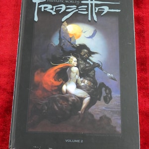 Frank Frazetta - The Fantastic Worlds Of Frank Frazetta Volume 2 - HardBack - Brand New Sealed!