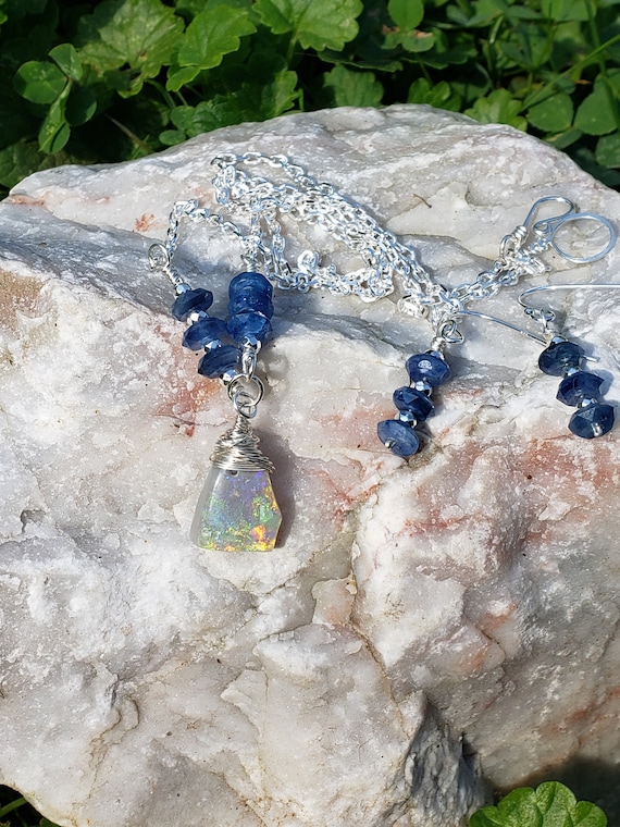 opal jewelry set