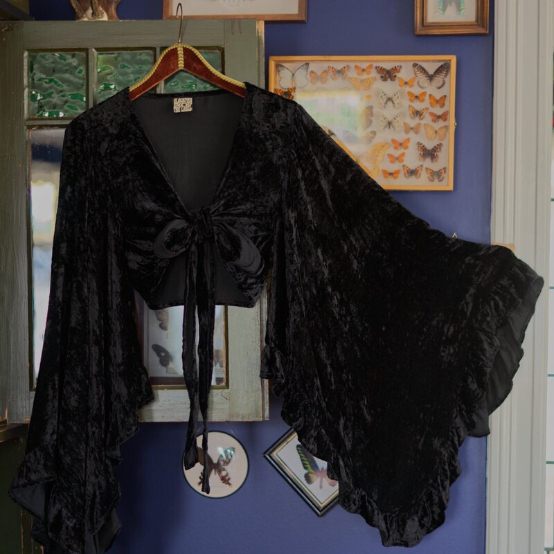 Gotcha Blouse - Linen Cardigan - FINAL SALE