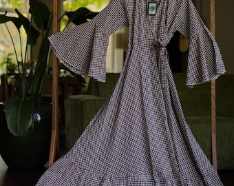 BLACKFISH The Label The Aurora Cotton Dress Mabon - Bohemian / witch / fortune teller / cottage core