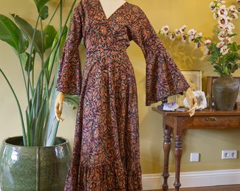 BLACKFISH The Label The Plantae Cotton Dress Moth - Bohemian / witch / fortune teller / cottage core