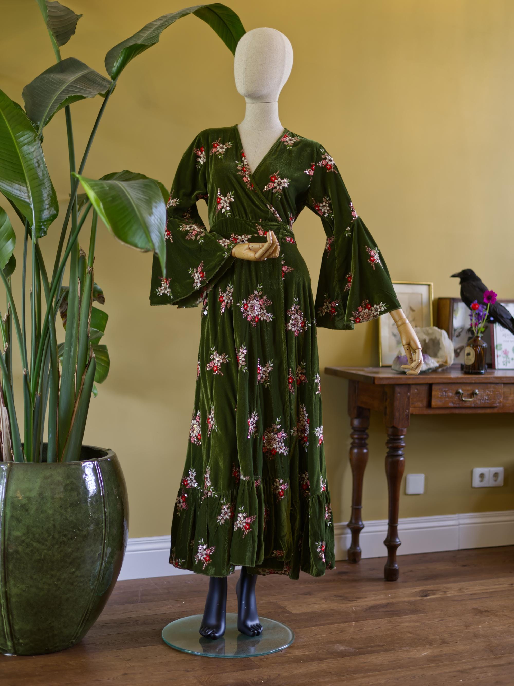 Practical Magic Green Dress - Etsy Ireland