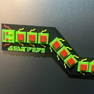 Centipede 80&#39;s Arcade Fridge Magnet Retro 3D Printed