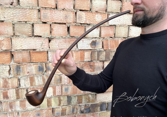 pipe smoking without tobacco Wizard Pipe Extra Long Stem 20 Inch