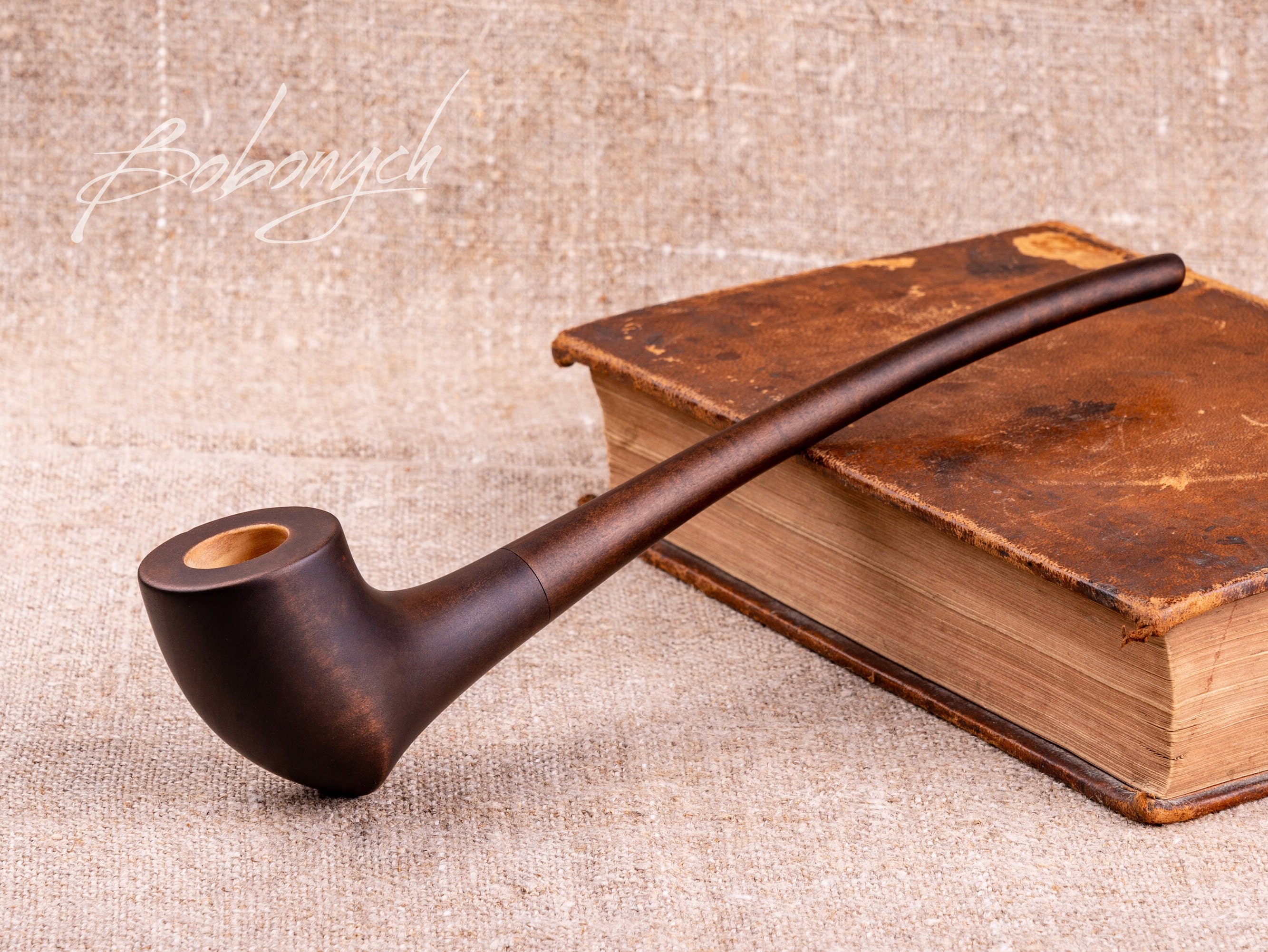 Gandalf Pipe, Wooden Smoking Pipe 10 Inch