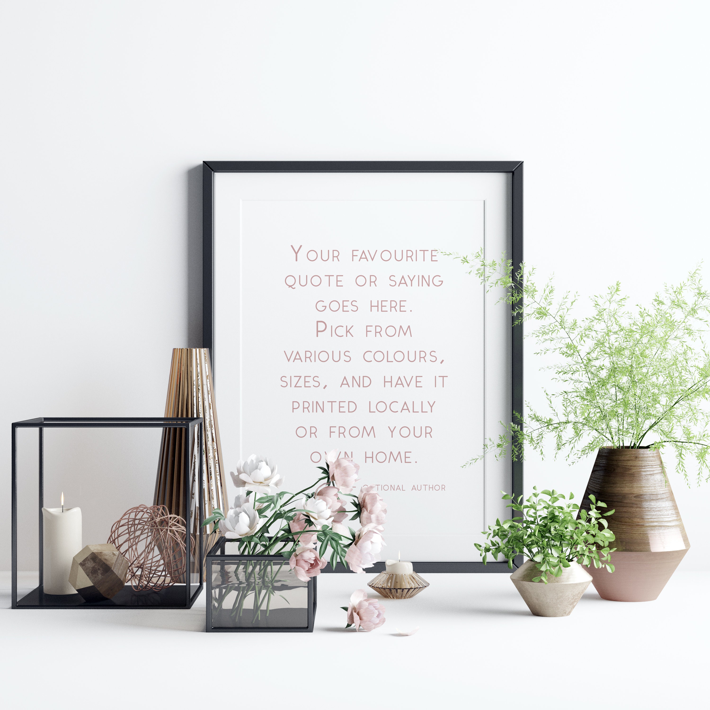 Create Your Own Quote Print PRINTABLE Printable Quote Custom Etsy Canada