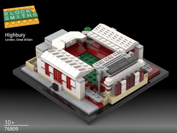 Mini Highbury Stadium (arsenal F.C.) Model (INSTRUCTIONS ONLY) - Etsy