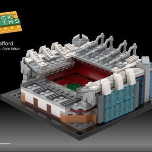 Mini Old Trafford Stadium (Manchester United F.C.) Model (INSTRUCTIONS ONLY)