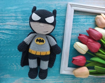 Superhero amigurumi crochet doll pattern,English PDF Amigurumi superhero, Super hero Crochet dolls, superhero pattern, Comics toy amigurumi