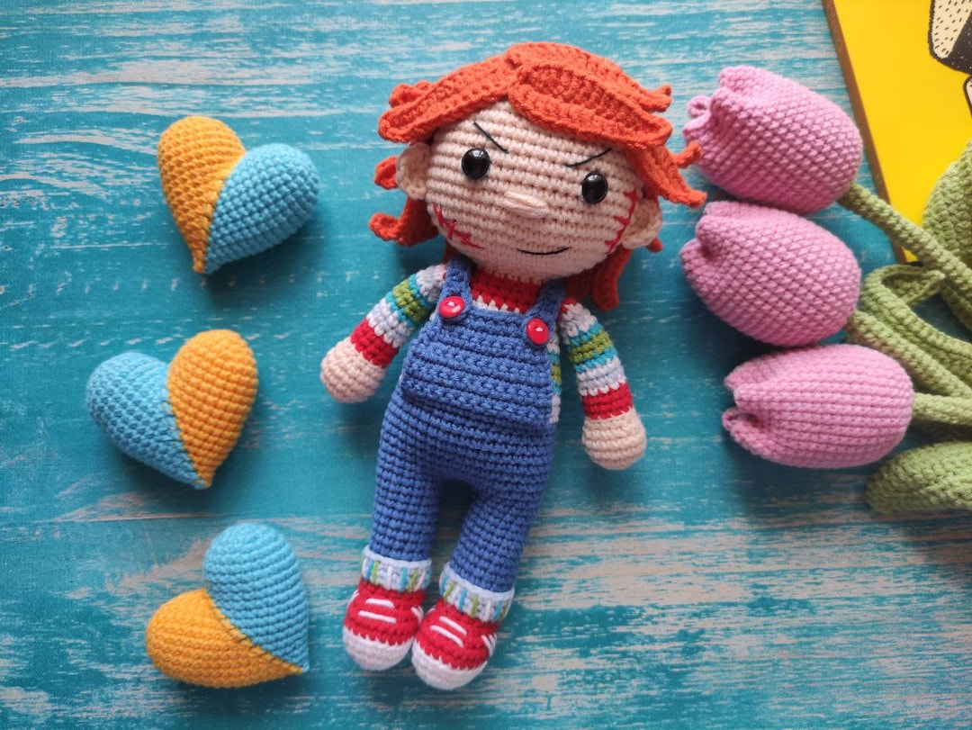 Chucky Crochet Pattern Amigurumi in English (PDF Download) - Etsy