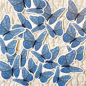 French Magic School Butterfly | Clear Die Cut Sticker