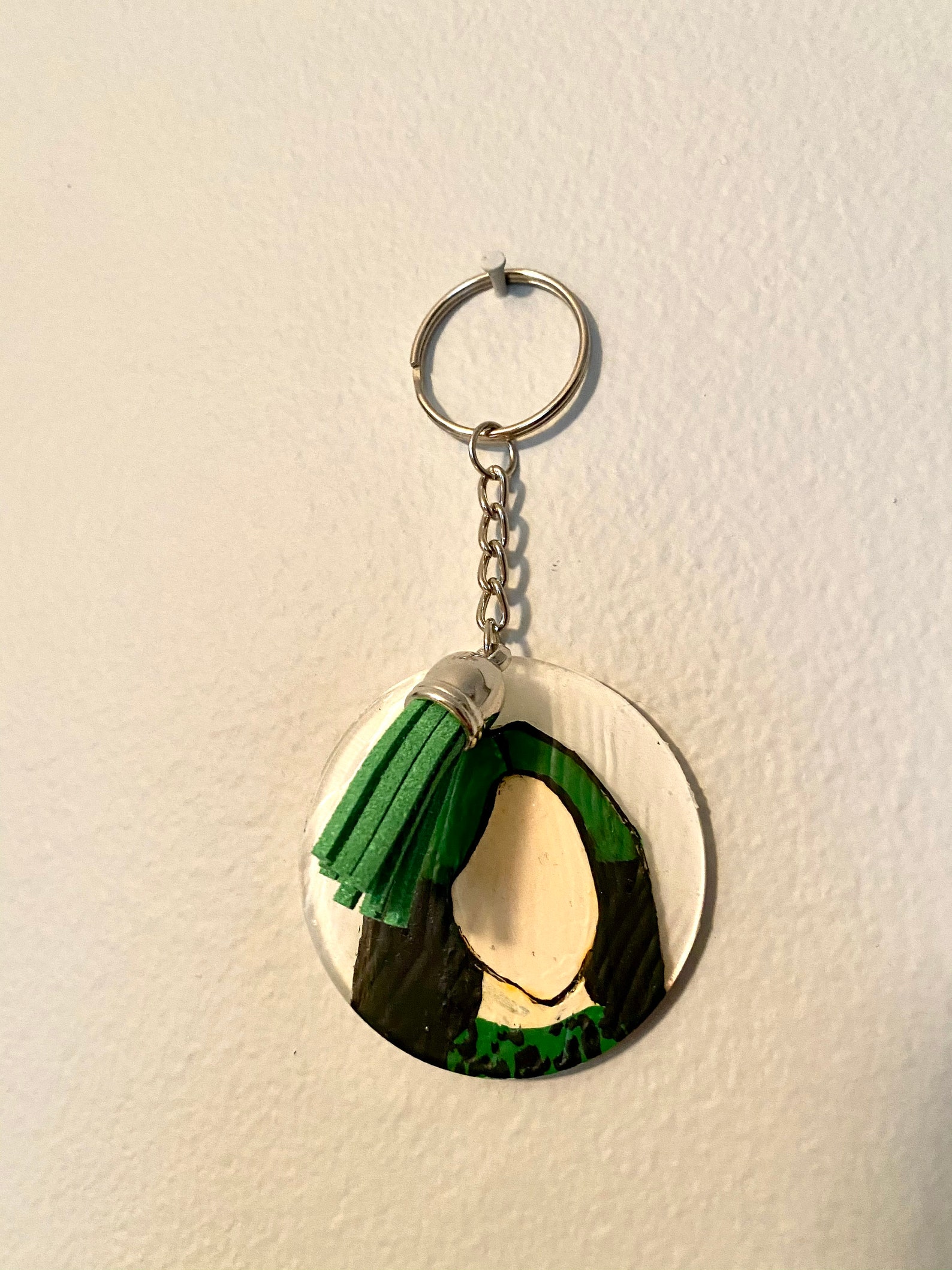 Custom Artist Handpainted Keychain Etsy