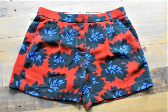 J Crew Floral Tailored Shorts