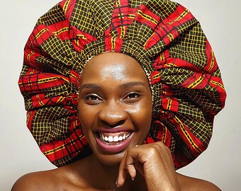 Afro Hair Sleep Cap - Etsy UK