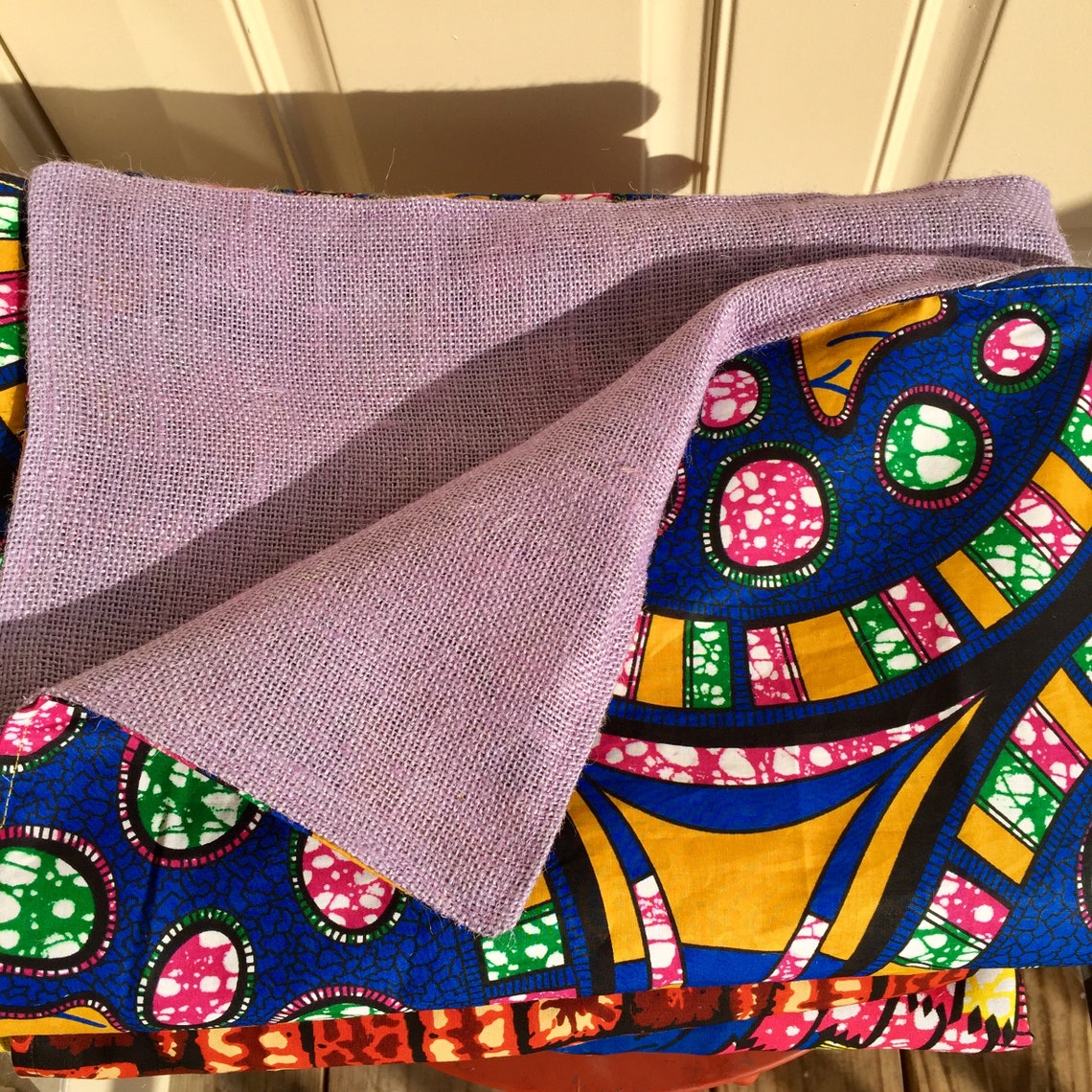 African Prints Throw Blanket / Ankaraburlap Throw Blanket Etsy