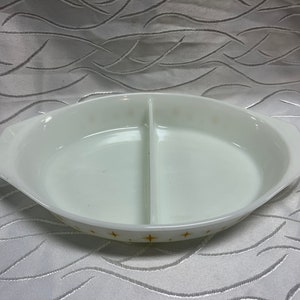 Pyrex Constellation Divided Dish 1959 Promotional No Lid image 3