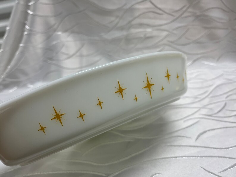 Pyrex Constellation Divided Dish 1959 Promotional No Lid image 5