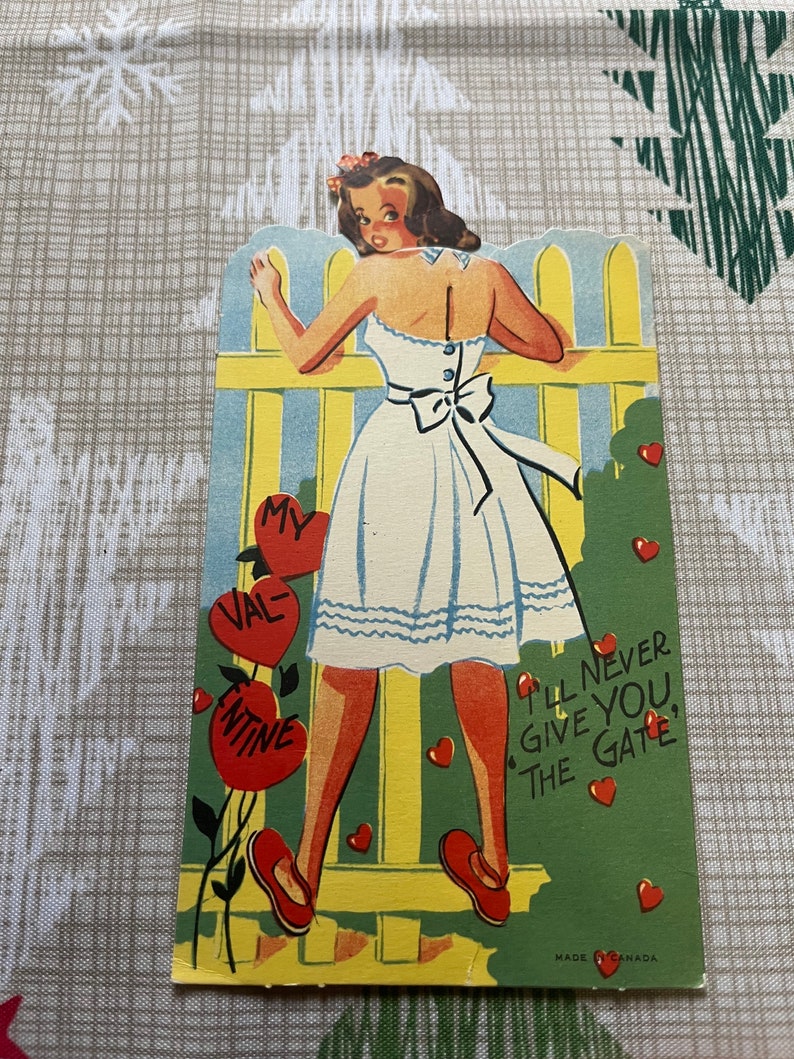 Vintage Valentines Day card image 1