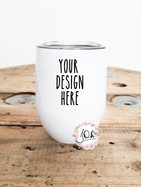 Download Wine Tumbler Mockup Stainless Steel Tumbler Mockup Etsy