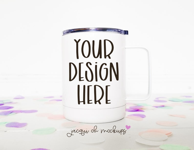 Download Sublimation Camping Mug Mockup Stainless Steel Mug Mockup | Etsy