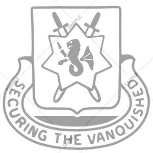 Logotipo de la policía militar del 530.º ejército, vector SVG PNG para grabado y diseño