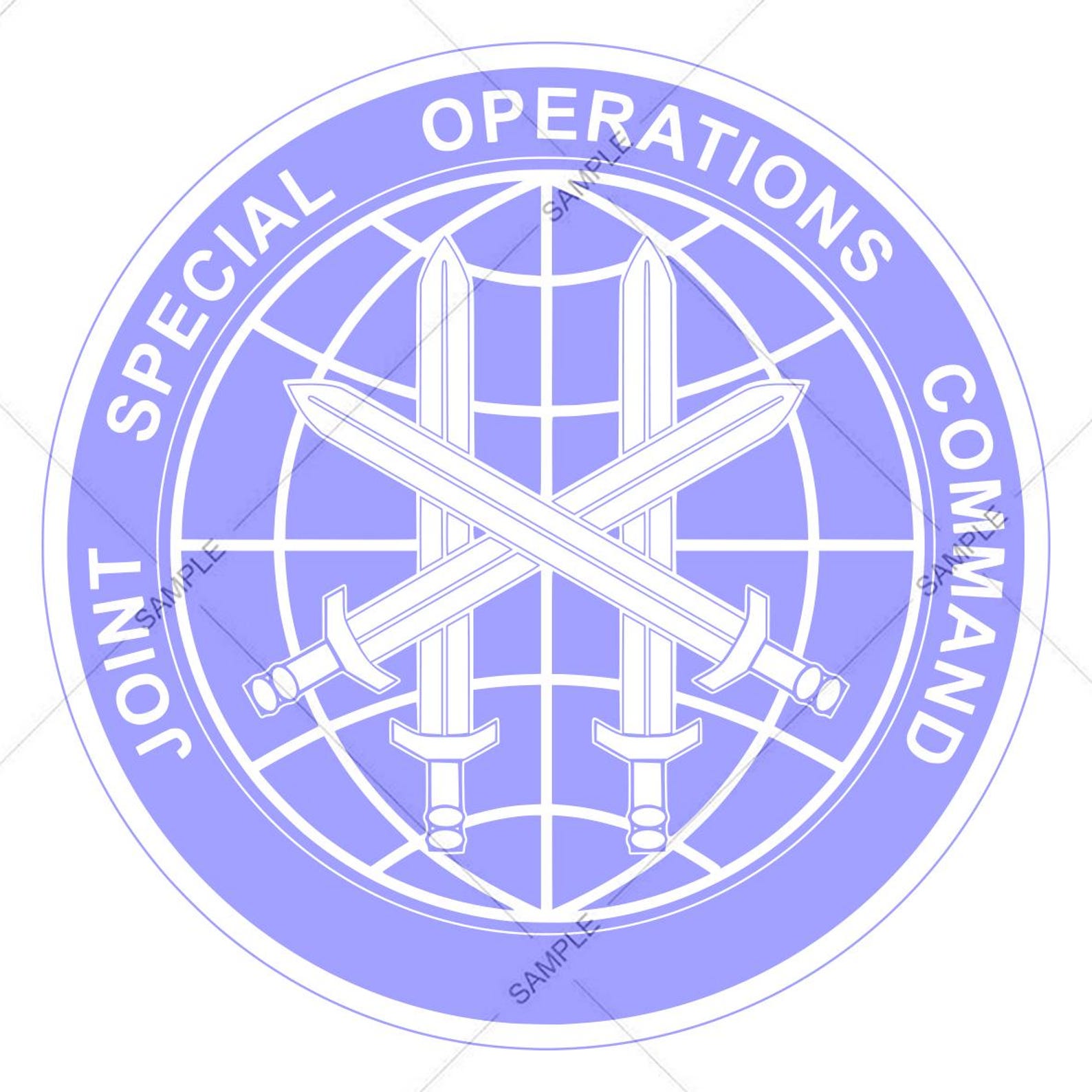 Operational Command Logo Army Joint Special Operations Command Logo Vector | SVG PNG for Laser ...