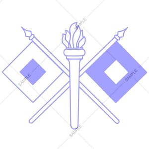Army Signal Corps Vector SVG PNG for Engraving and Design