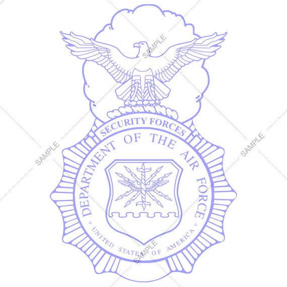 Security Forces Sign Security Forces Badge Png