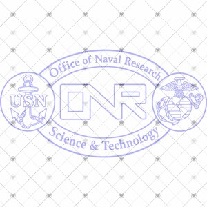 Office of Naval Research Science and Technology Logo Vector | SVG PNG for Laser Engraving