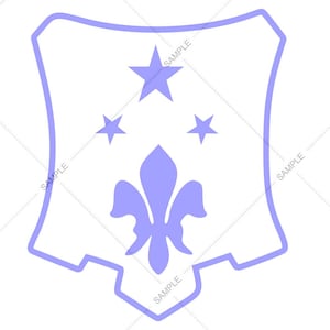 Escudo de la unidad del regimiento 3-351 del ejército con el logotipo DUI, vector SVG PNG para grabado y diseño