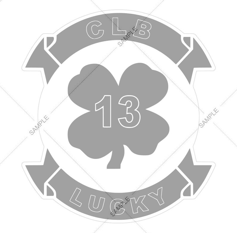 CLB 13 Combat Logistics Battalion 13 Logo Vector SVG PNG for Engraving ...
