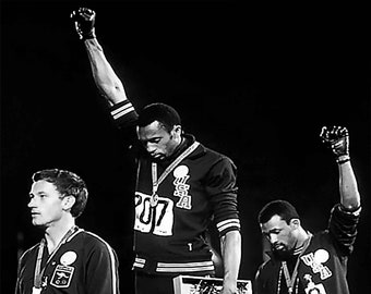Black Power Salute Etsy