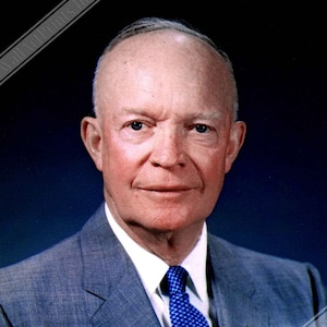 Dwight Eisenhower Poster, 34th President Of These United States, Vintage Photo Portrait Dwight Eisenhower Print UK, EU USA Domestic Shipping