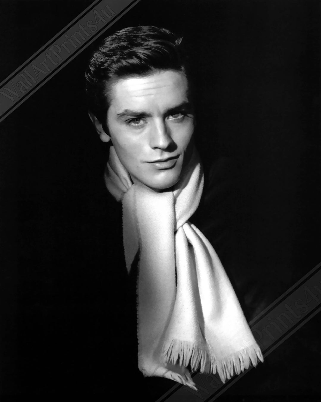 Alain Delon Poster: 1960s Silver Screen Star Print - Etsy