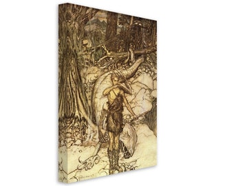 Arthur Rackham Alice in Wonderland Photo Paper Poster, Arthur Rackham ...